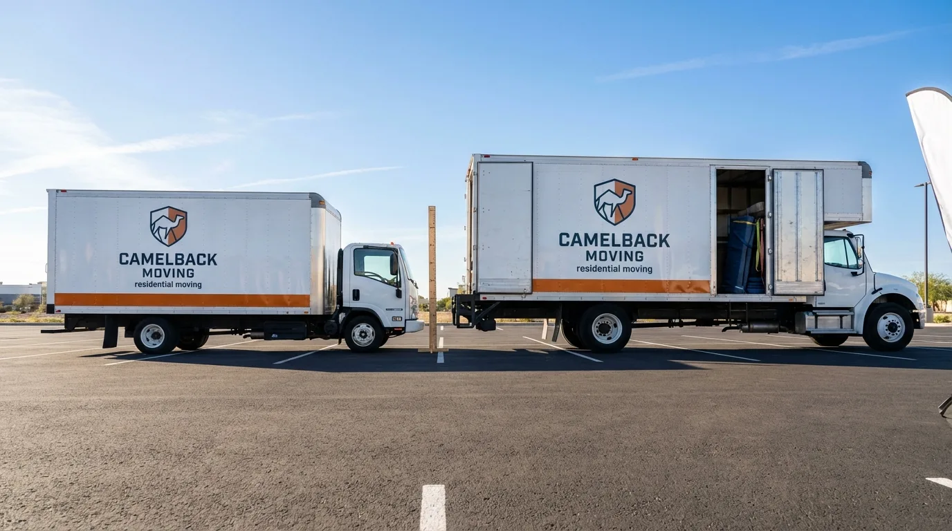 Moving truck size capacity guide in Yorktown Heights